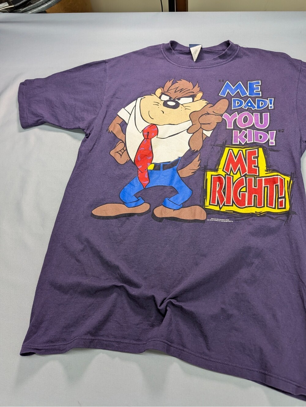 Vintage 1994 Taz Looney Tunes T Shirt Sun Sportswear L